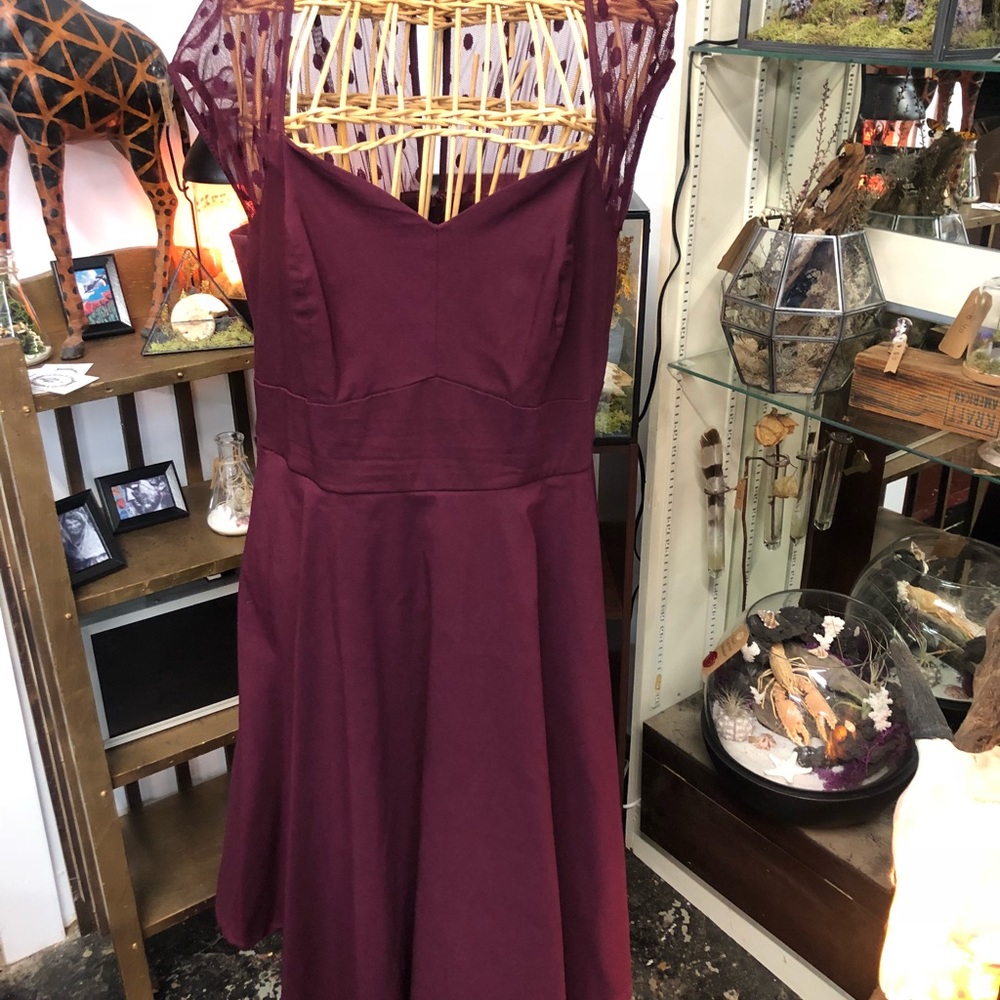 Mulberry Swing Dress